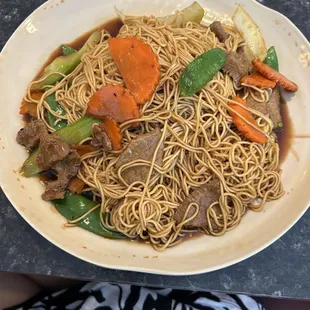 Goy See Mee with Beef