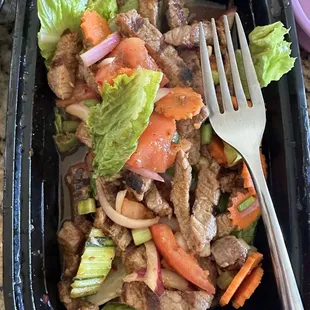 Spicy Beef Salad 9/10