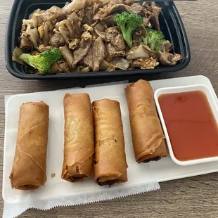 Egg Roll Pad See Ew Noodles