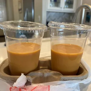 Full price, half full because we ordered with no ice.