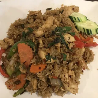 Spicy Basil Fried Rice