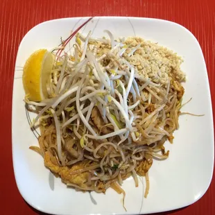 Pad Thai with pork, medium spicy. Very good!