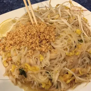 Pad Thai w chicken