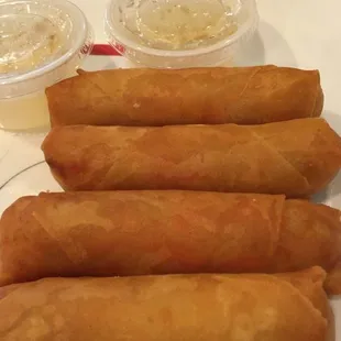 Spring rolls (cabbage &amp; carrot)