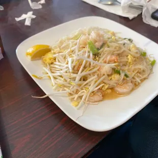 Pad Thai mild with Shrimp