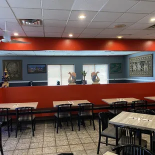 the interior of a restaurant