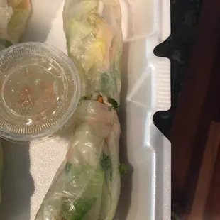 Totally disappointed with the fresh-rolls, apparently they are making them much smaller in size these days.