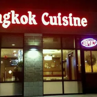 A sure sign of a delicious meal to come