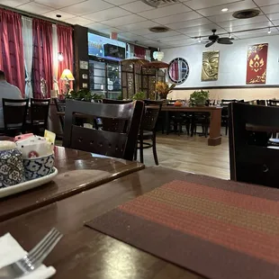 Entrance and dining area