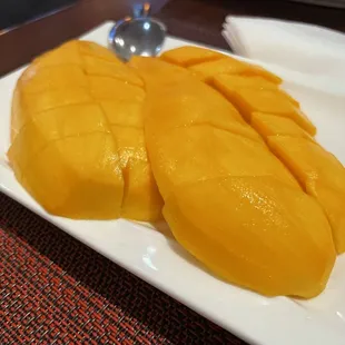 Mango Sticky Rice (no rice) per kid's request