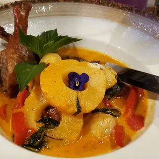 Pineapple Lychee Crispy Duck (GF)