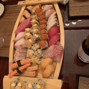 Sushi Chef 's Special Boat