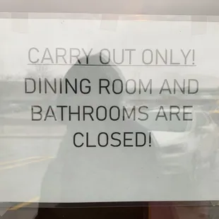 Carry Out only since pandemic