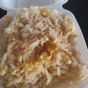Egg fried rice.. horrible