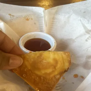 So big and juicy!! Lots came in basket and sauce was delicious