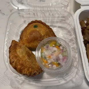 Curry Puffs Vegetables