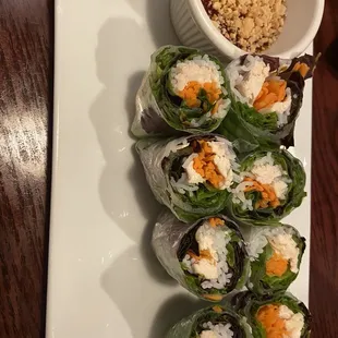 Fresh chicken rolls! So good!