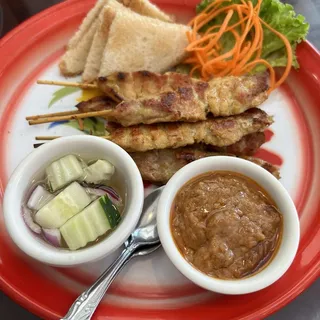 1. Satay Pork