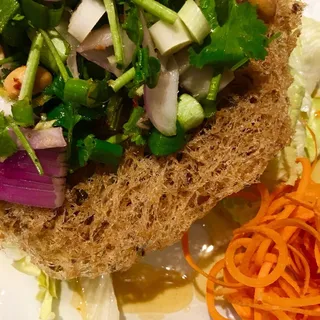 19. Yum Pla Dook Foo Salad