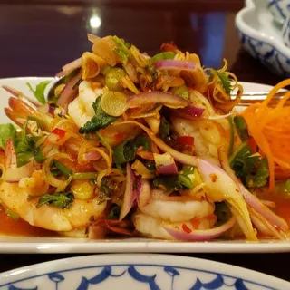 Pla Goong Spicy Shrimp Salad