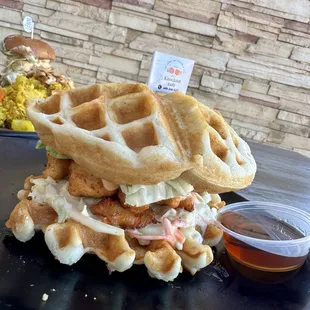 Waffle Chicken Sandwich