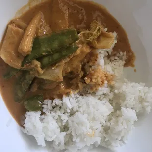 Vegetable Panang curry