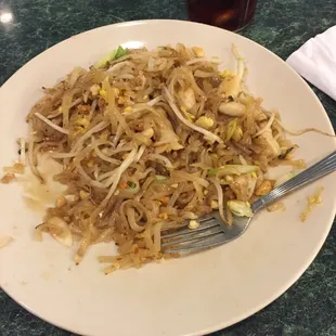 Chicken pad Thai