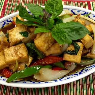 Tofu Basil leaves
