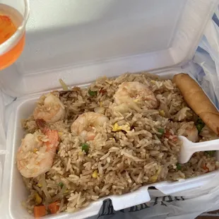 Shrimp rice