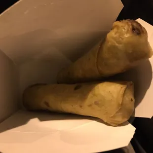 Spring rolls to go