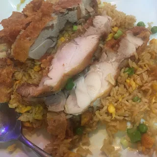 Crispy Chicken Fried Rice