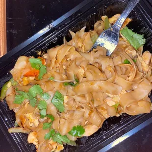 Drunken noodles