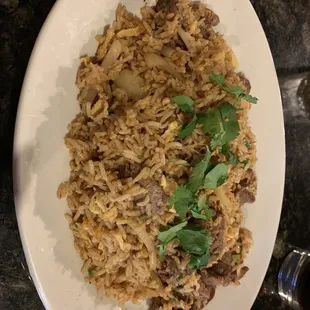Beef fried rice