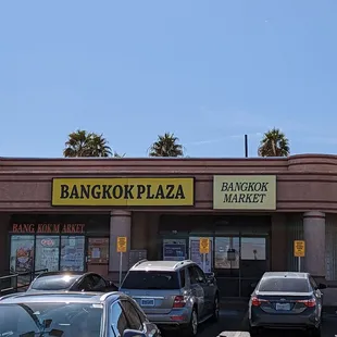 cars parked in a parking lot