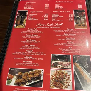 Sushi rolls