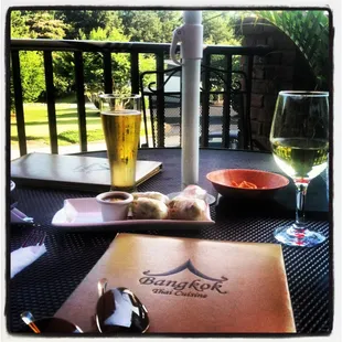 Great patio!