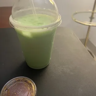 Thai green milk