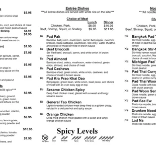 Menu - 2 of 2