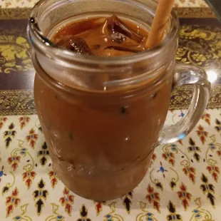 Thai iced coffee