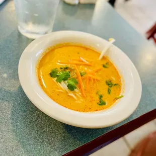 Kapoon Noodle Soup. Super rich and creamy!