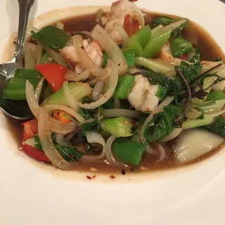 SE5 Spicy Basil Shrimp