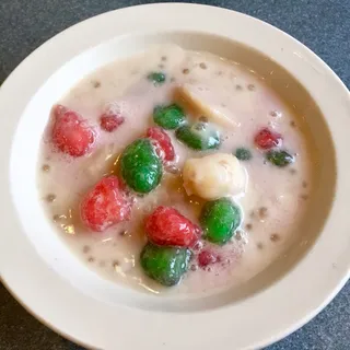 taro tapioca pudding (if in stock)