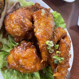 Asian style chicken wings