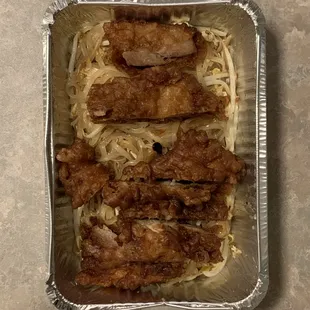 12/6/22 crispy chicken pad thai