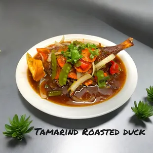 Tamarind Roasted Duck.