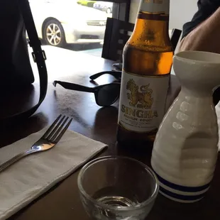 $6.00 lunch special for curry, padthai, &amp; more !  $3.50 for singha beer or sake !!