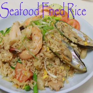 Spicy Seafood Fried Rice