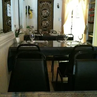 the dining room