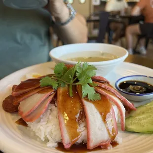 BBQ Pork Over Rice