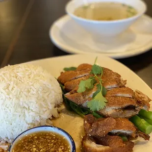 Duck Over Rice